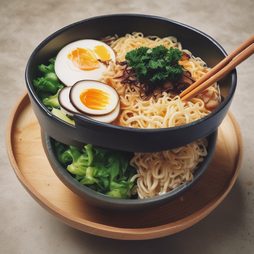 Miso ramen bowl