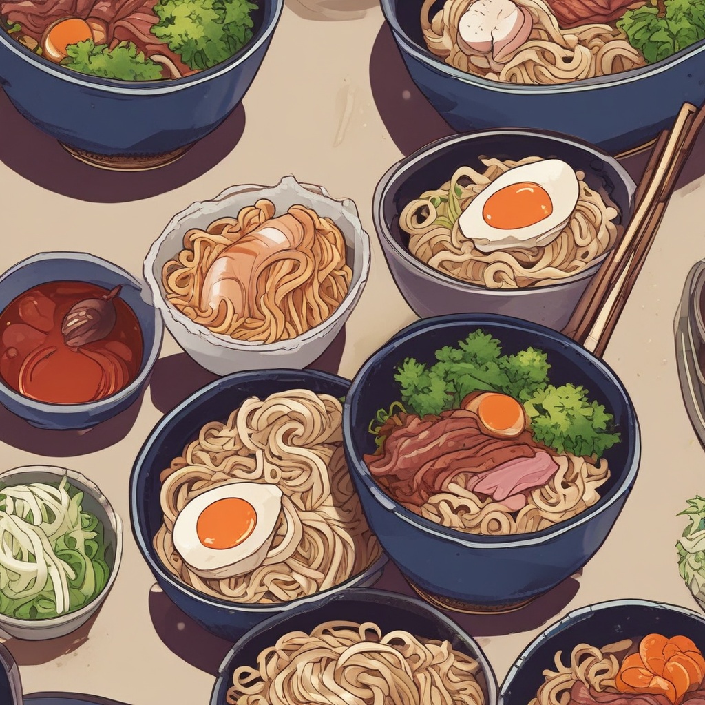 Shoyu ramen bowl